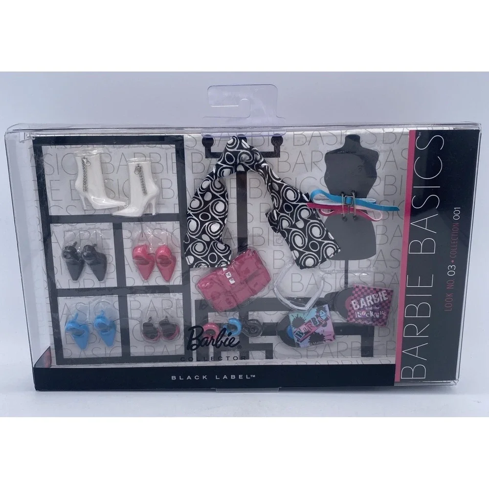 Barbie Black Label Barbie Basics Look No. 03 Collection 001 2009 Mattel